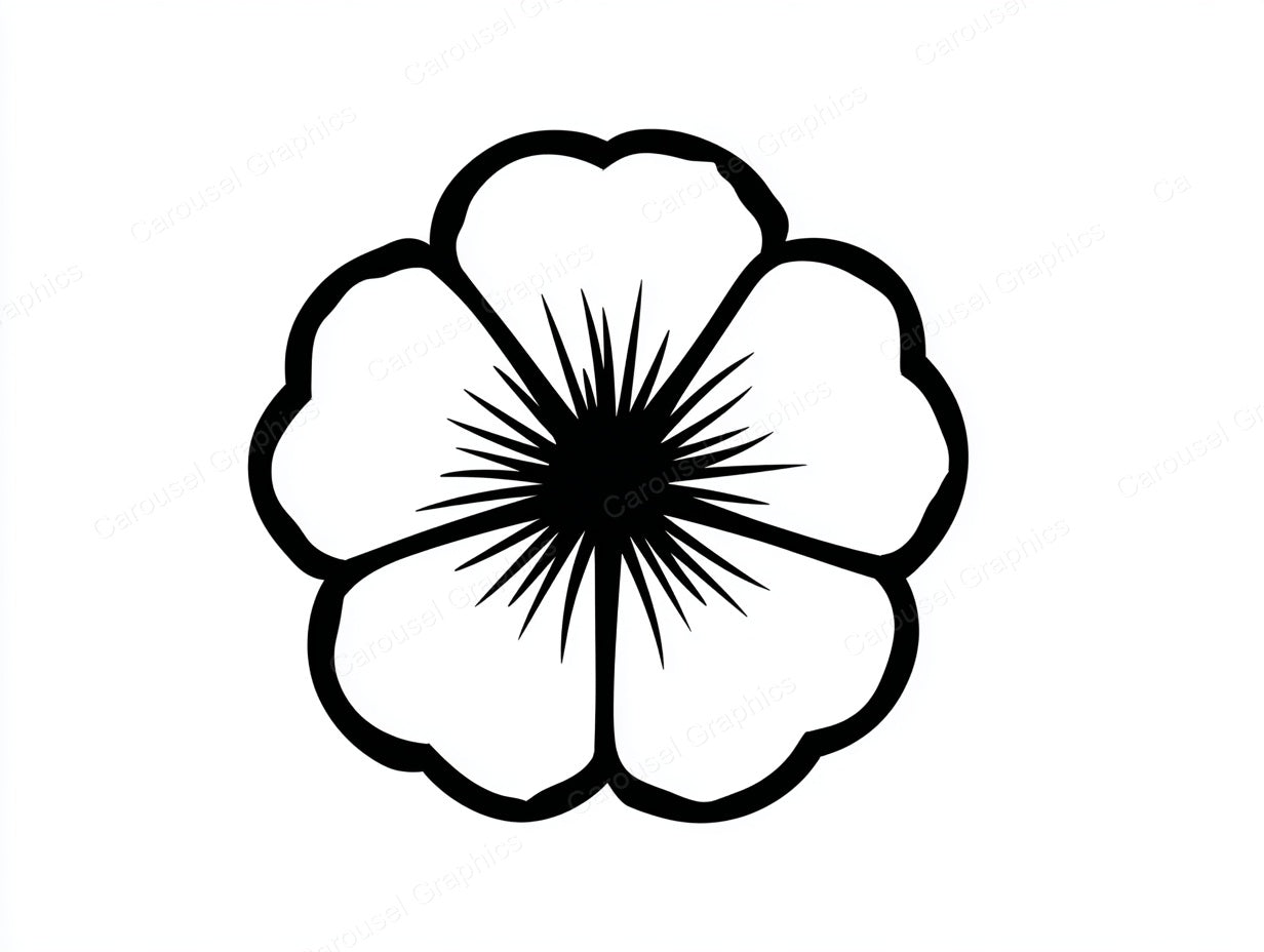 Petunia Vector Graphic preview