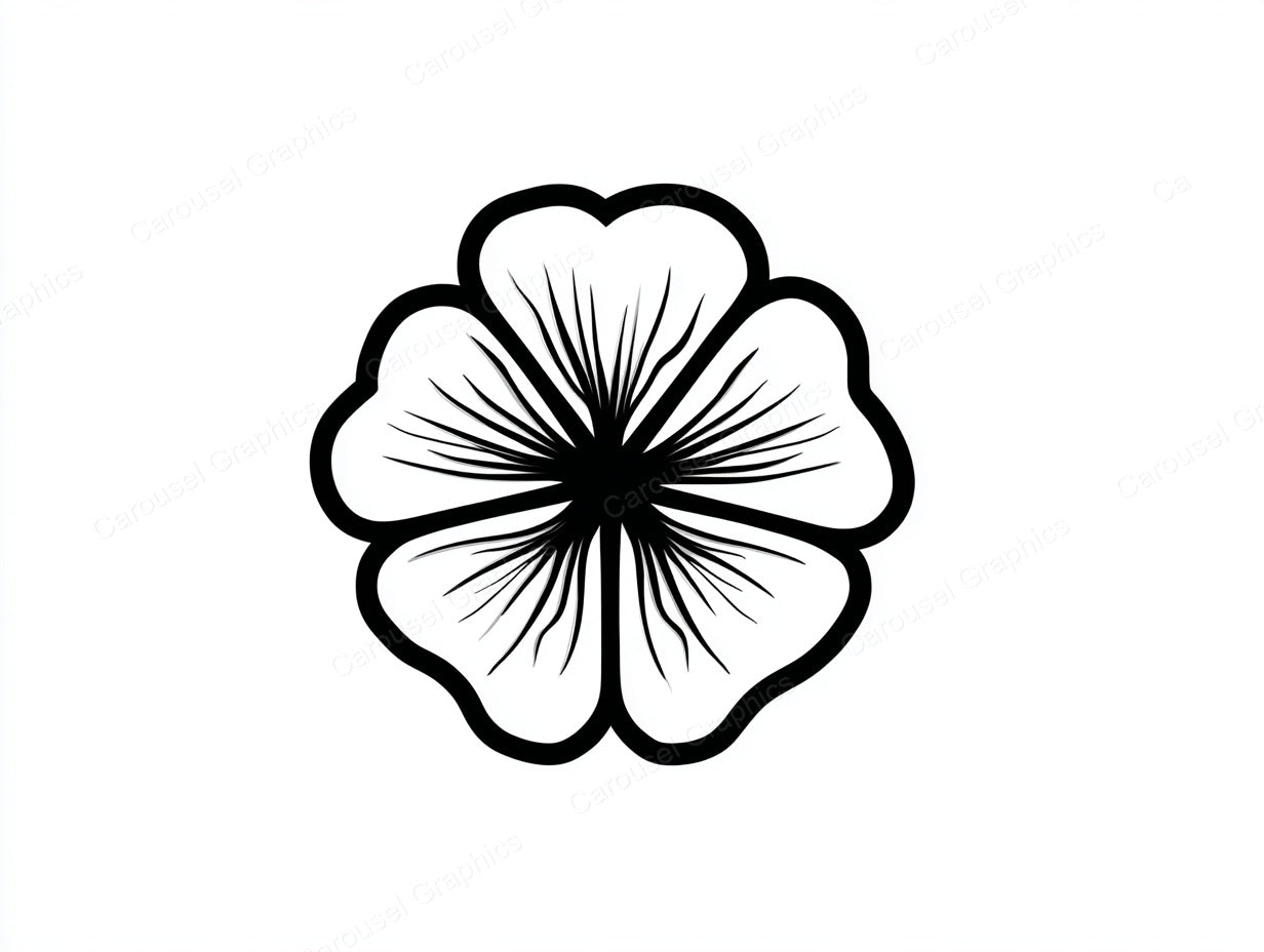 Petunia Vector Graphic preview