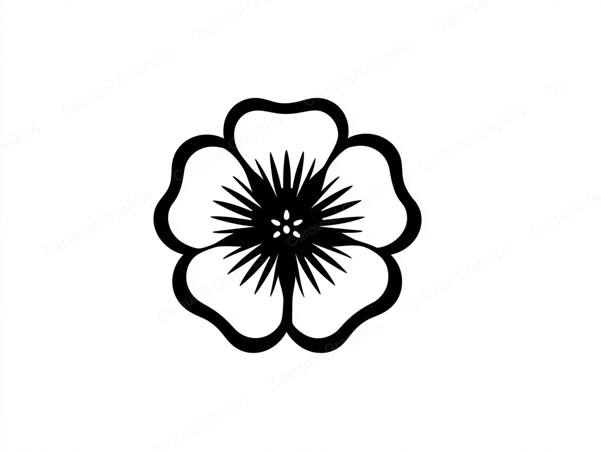 Petunia Vector Graphic preview