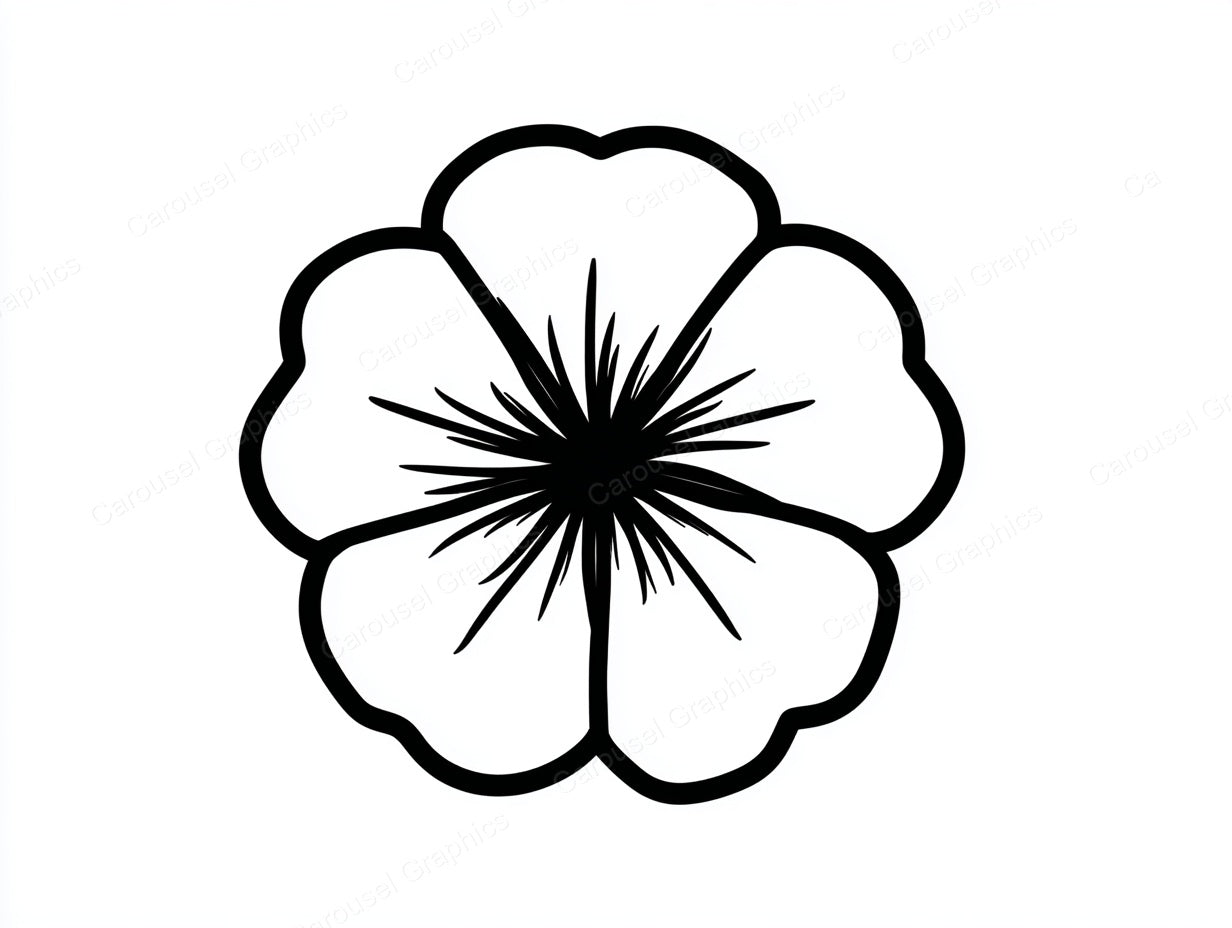 Petunia Vector Graphic preview