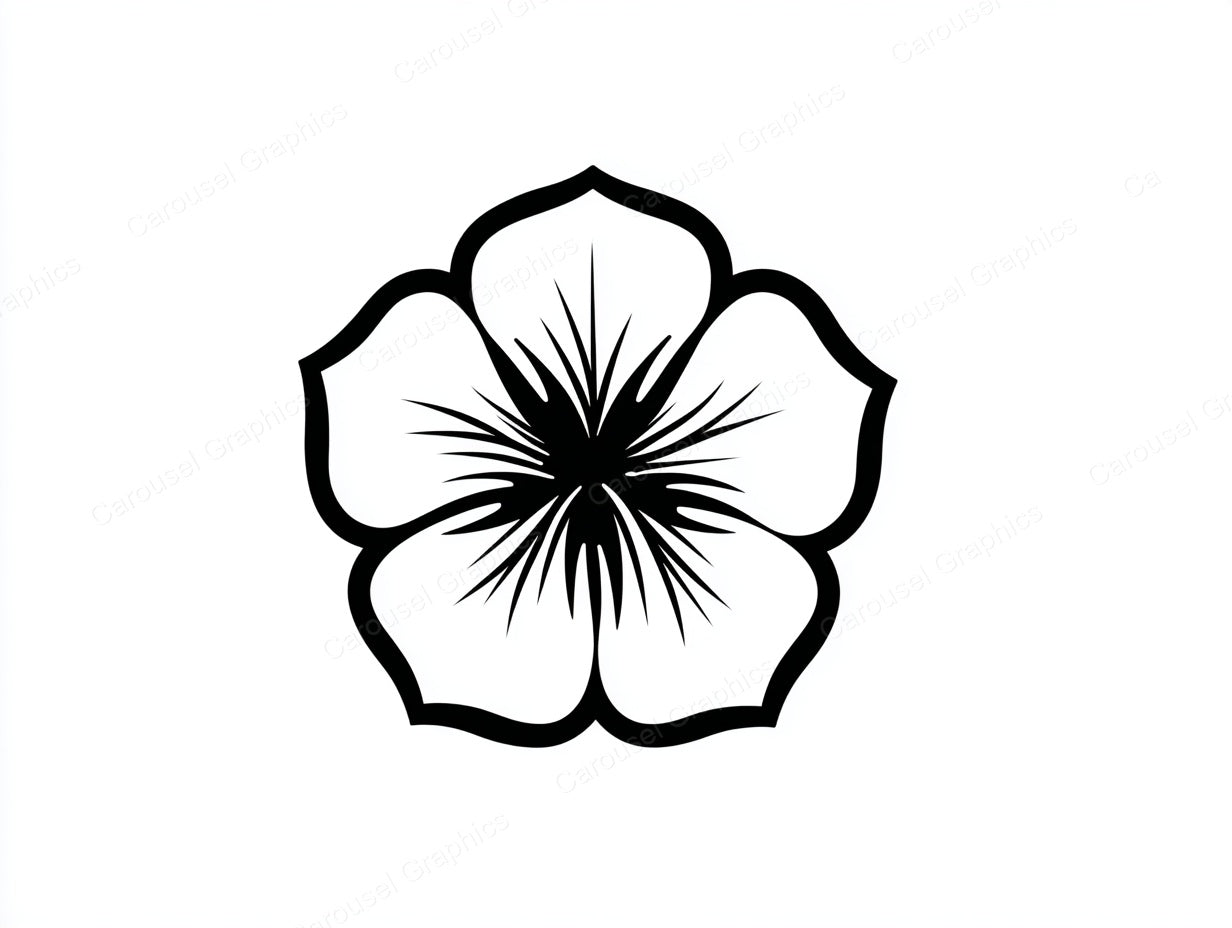 Petunia Vector Graphic preview