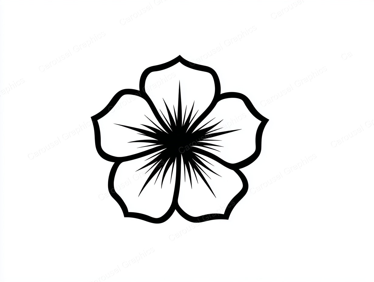Petunia Vector Graphic preview