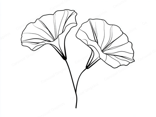 Petunia Vector Graphic preview