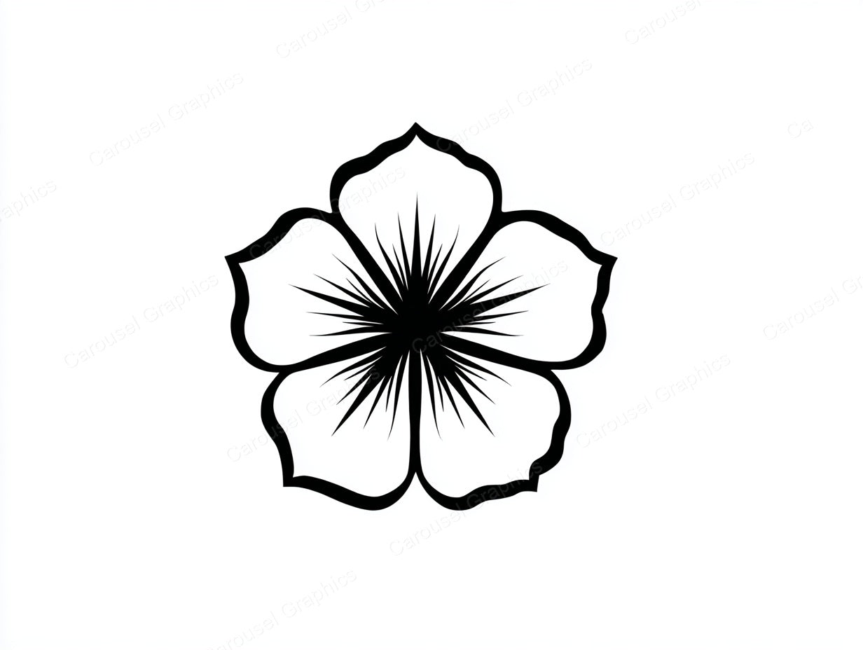 Petunia Vector Graphic preview