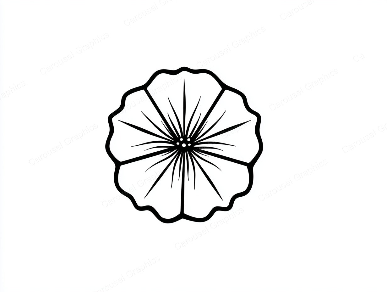 Petunia Vector Graphic preview