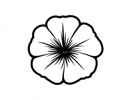 Petunia Vector Graphic preview