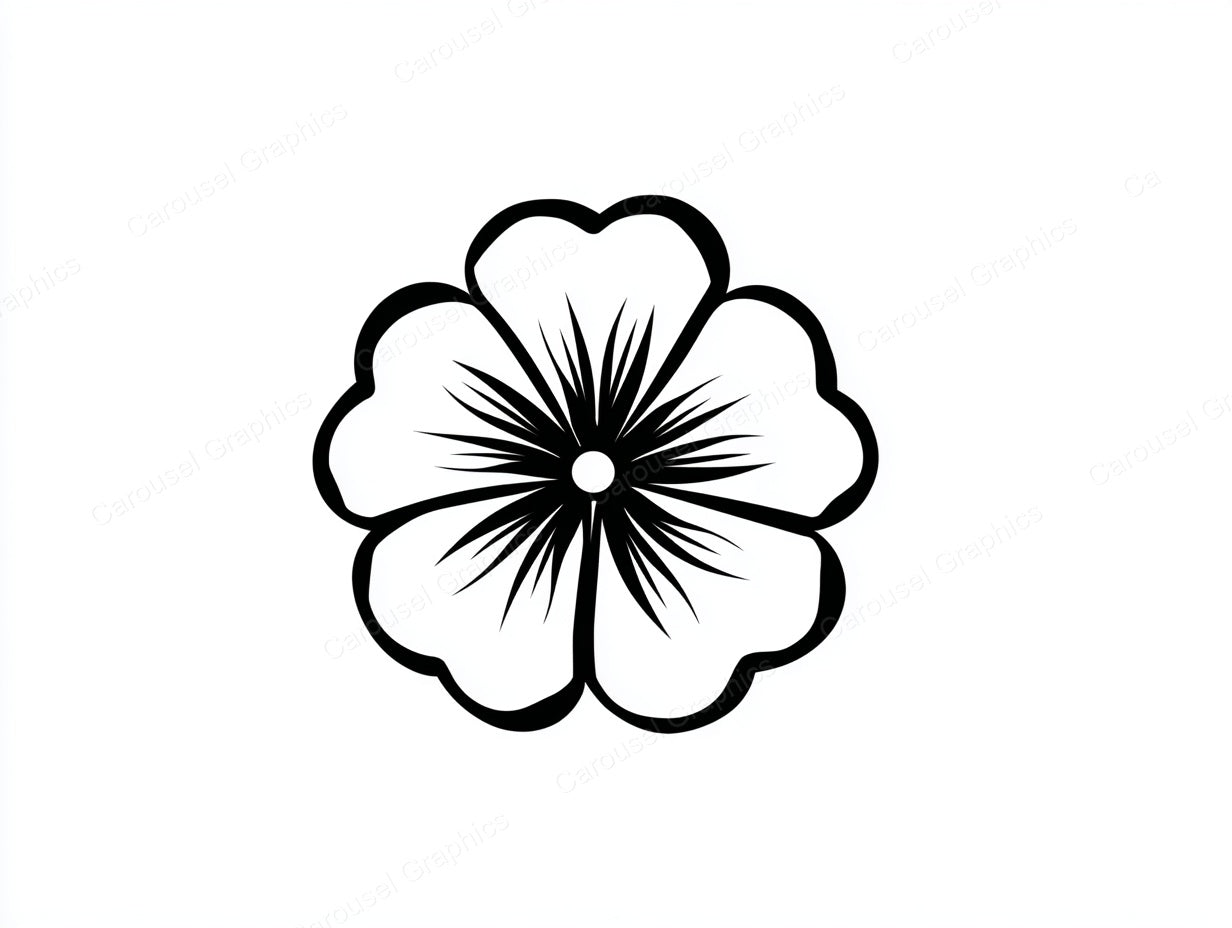 Petunia Vector Graphic preview