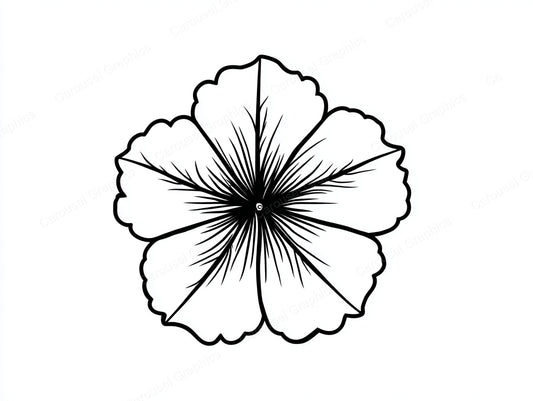 Petunia Vector Graphic preview
