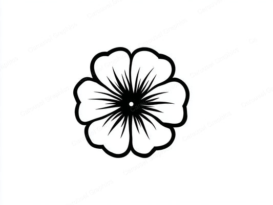 Petunia Vector Graphic preview