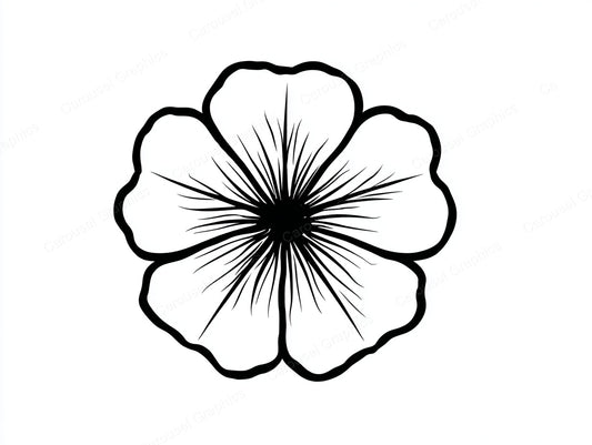 Petunia Vector Graphic preview