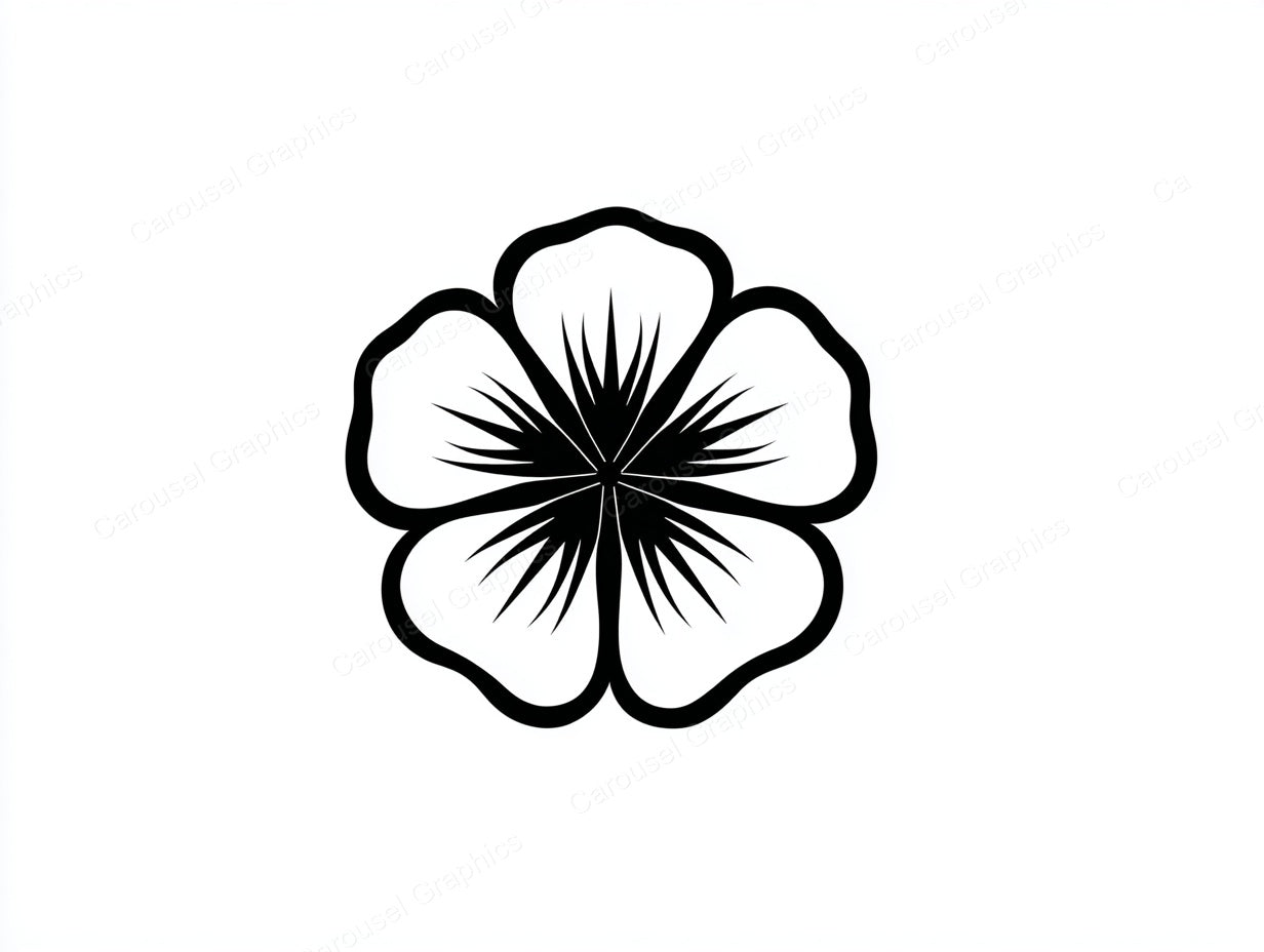 Petunia Vector Graphic preview