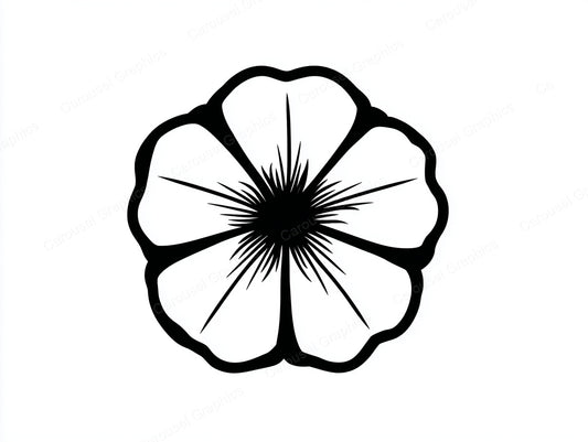 Petunia Vector Graphic preview