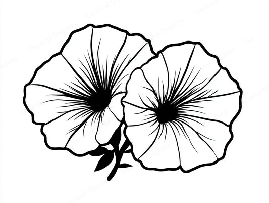 Petunia Vector Graphic preview
