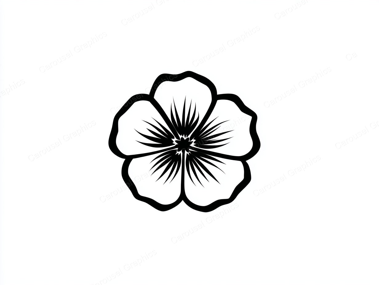 Petunia Vector Graphic preview