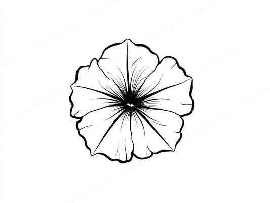 Petunia Vector Graphic preview