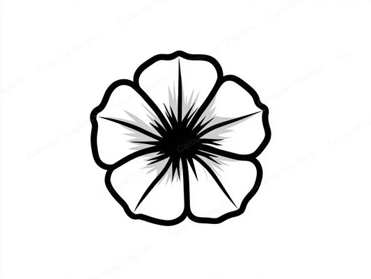Petunia Vector Graphic preview