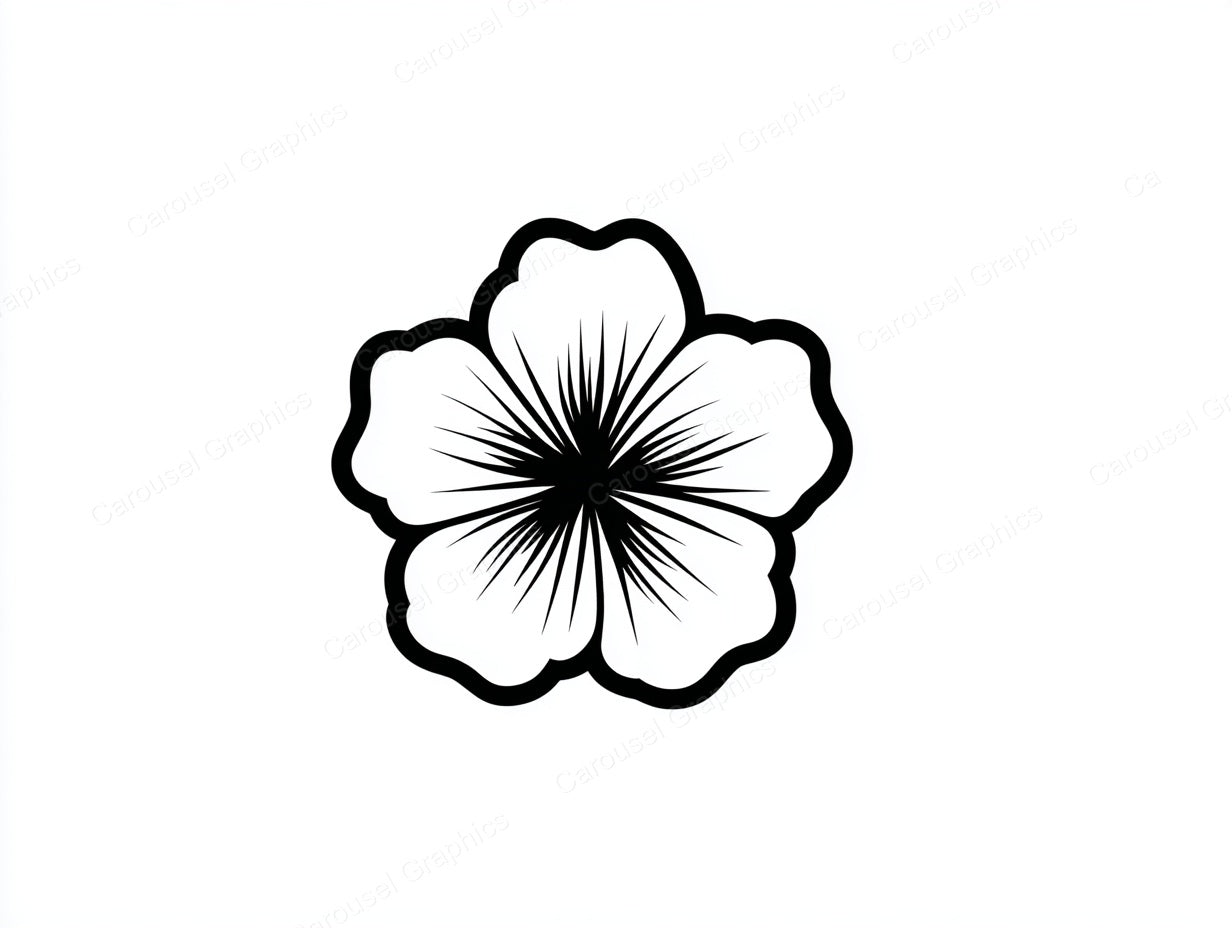 Petunia Vector Graphic preview