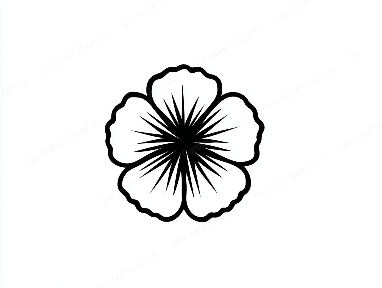 Petunia Vector Graphic preview