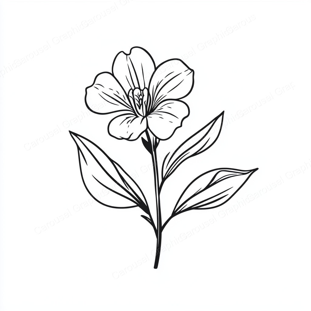 Alstroemeria Vector Graphic preview