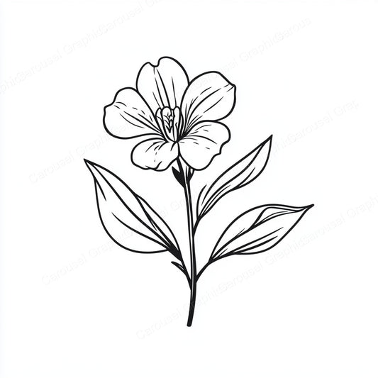 Alstroemeria Vector Graphic preview