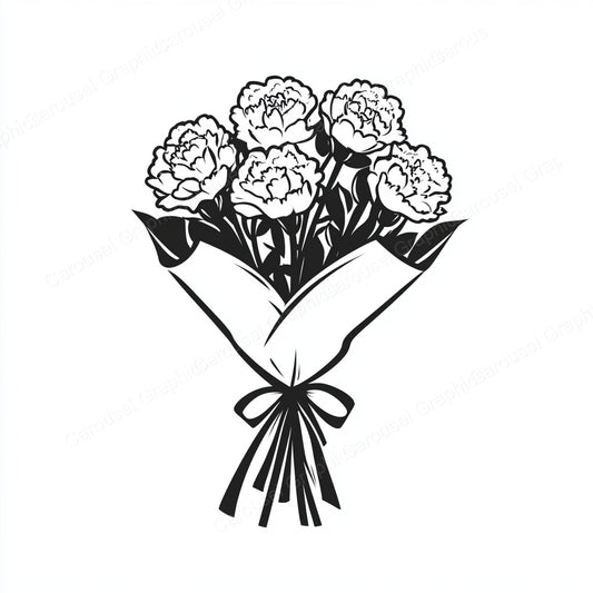 Carnation Vector Graphic preview