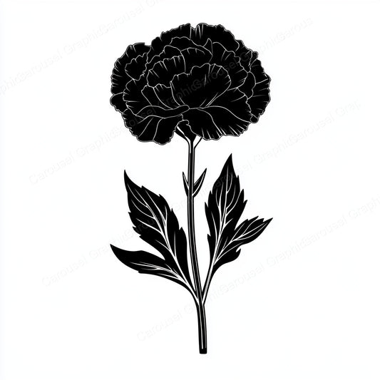 Carnation Vector Graphic preview