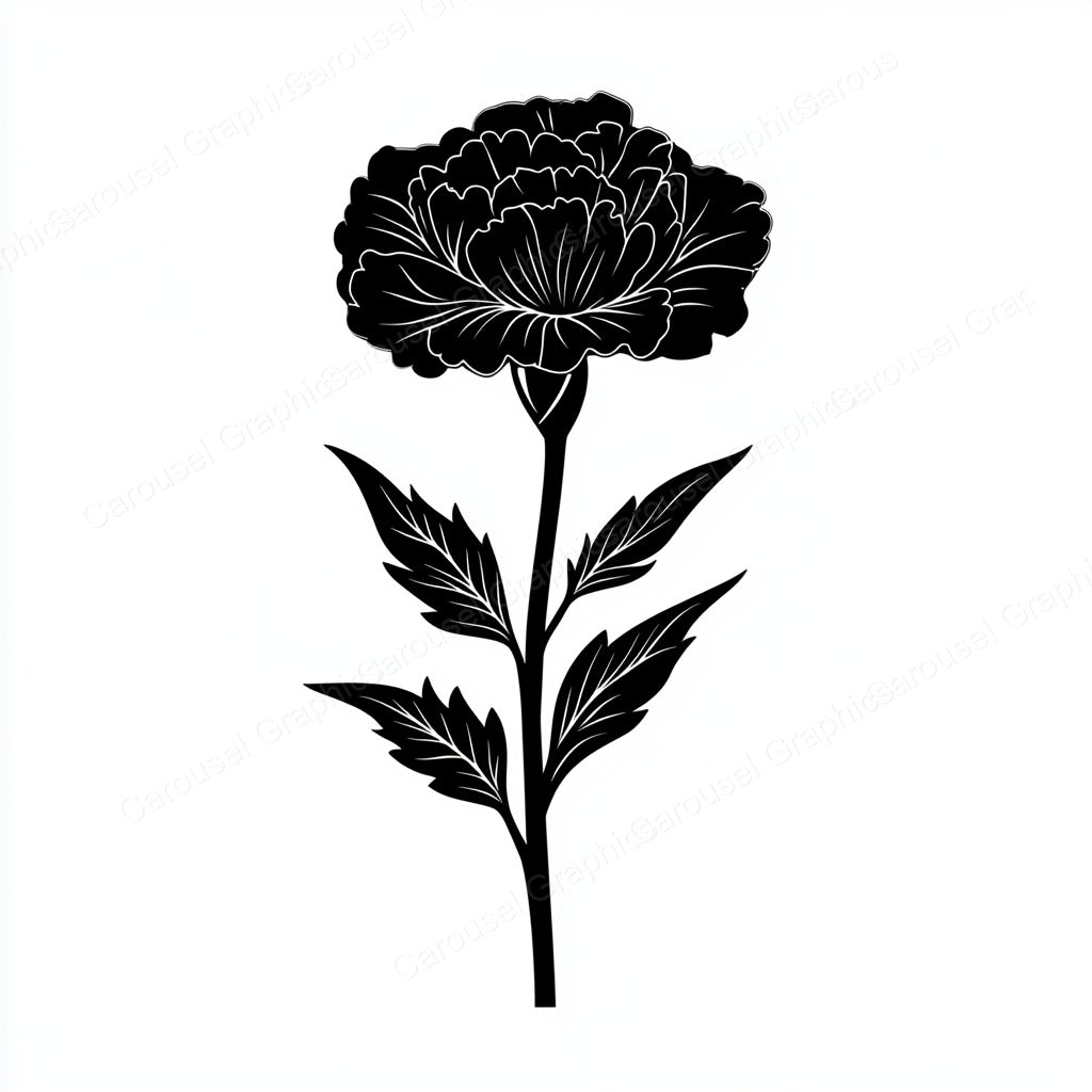Carnation Vector Graphic preview