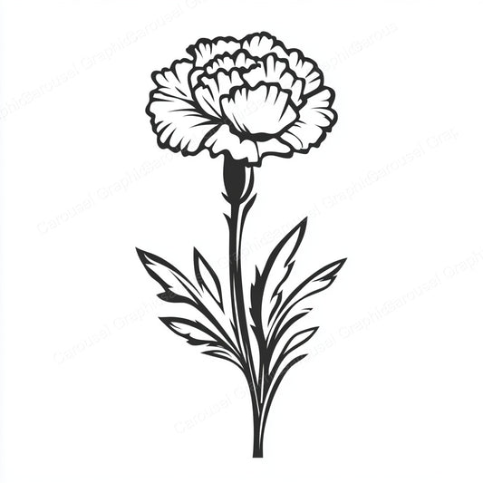 Carnation Vector Graphic preview
