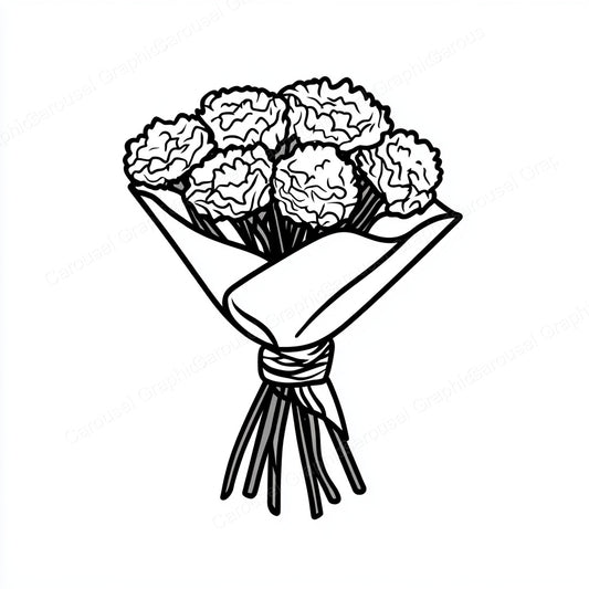 Carnation Vector Graphic preview