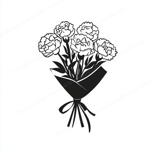 Carnation Vector Graphic preview