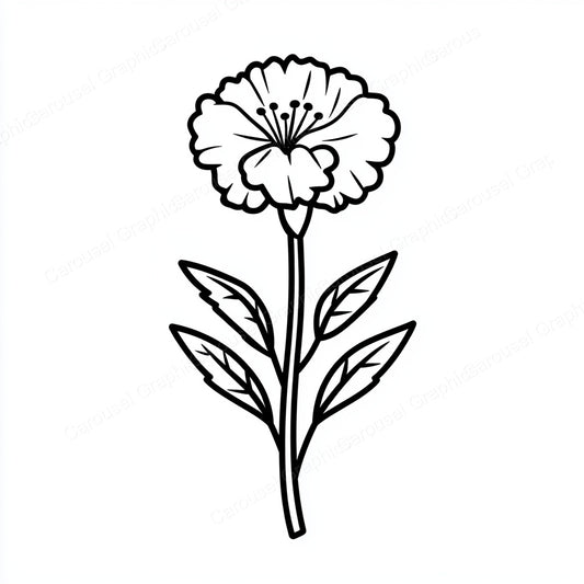 Carnation Vector Graphic preview