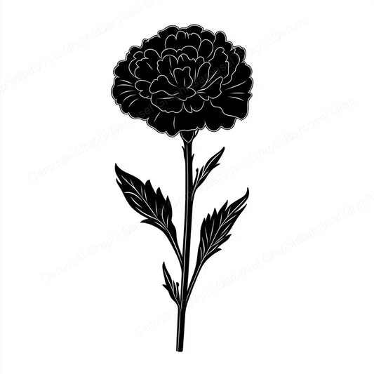 Carnation Vector Graphic preview