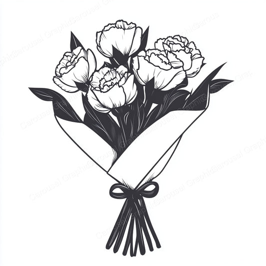 Carnation Vector Graphic preview