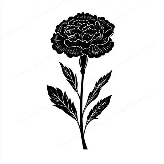 Carnation Vector Graphic preview
