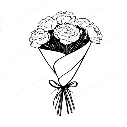 Carnation Vector Graphic preview