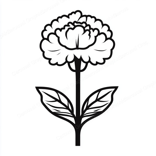 Carnation Vector Graphic preview