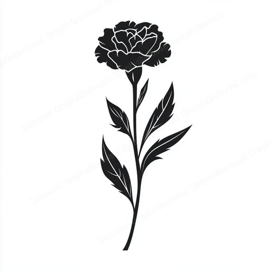 Carnation Vector Graphic preview