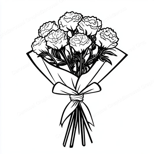Carnation Vector Graphic preview