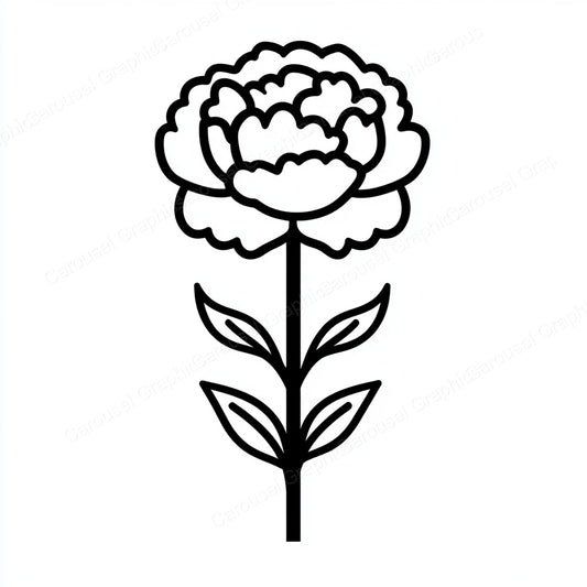 Carnation Vector Graphic preview