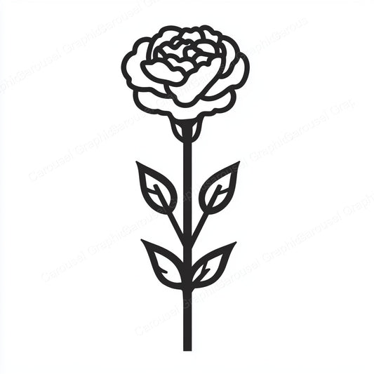 Carnation Vector Graphic preview