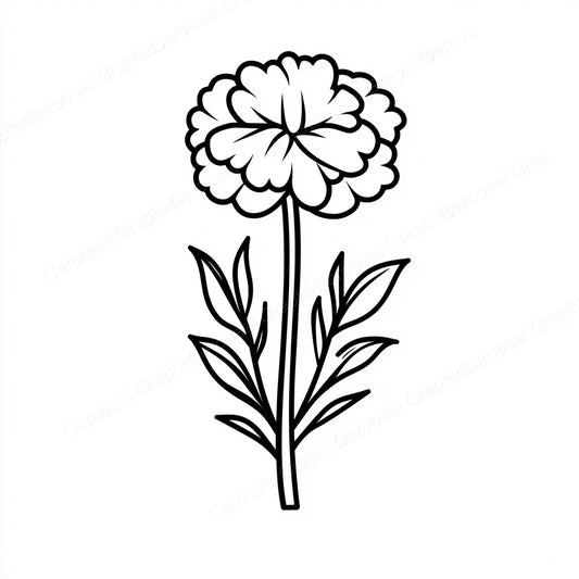 Carnation Vector Graphic preview