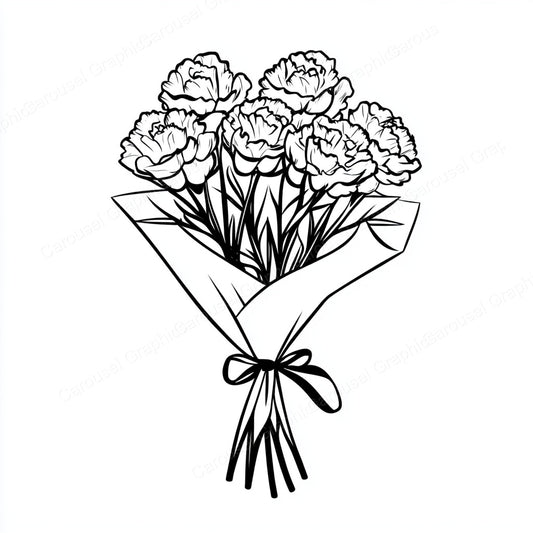 Carnation Vector Graphic preview