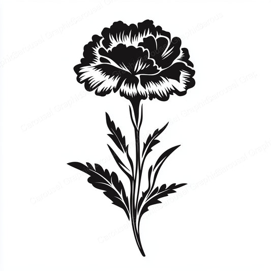 Carnation Vector Graphic preview