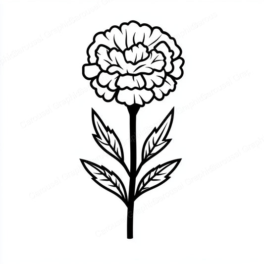 Carnation Vector Graphic preview