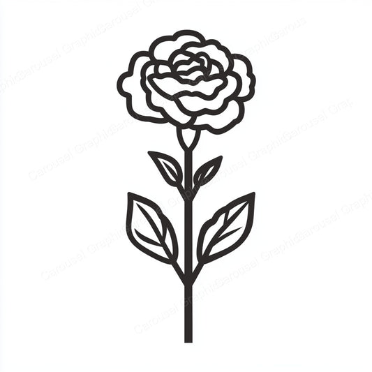 Carnation Vector Graphic preview