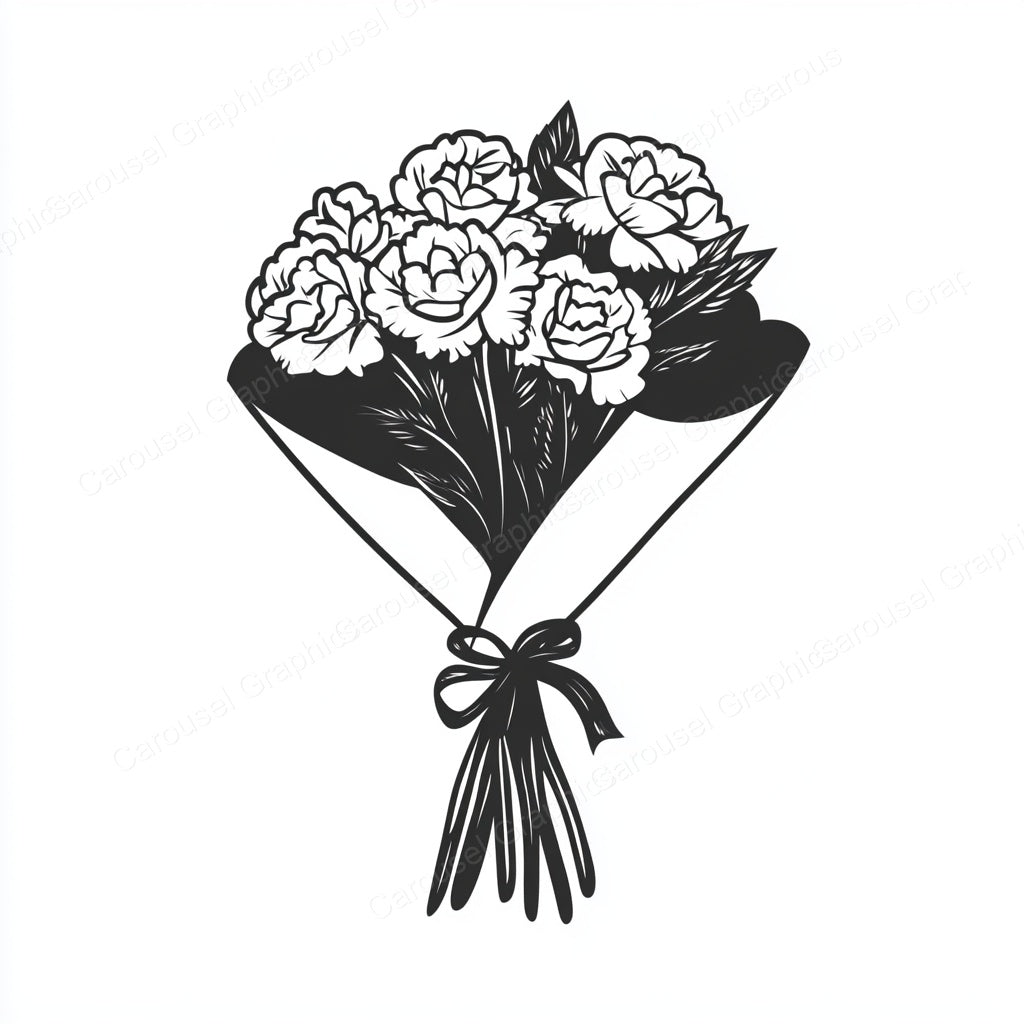 Carnation Vector Graphic preview