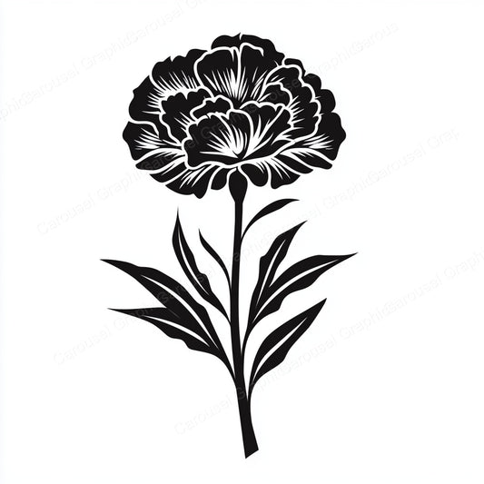 Carnation Vector Graphic preview