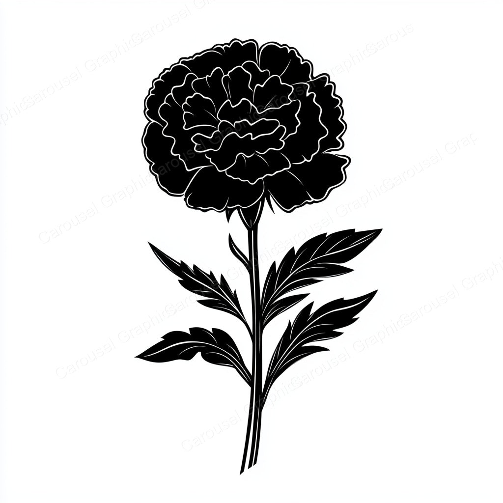 Carnation Vector Graphic preview