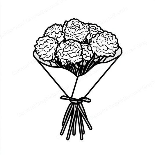 Carnation Vector Graphic preview