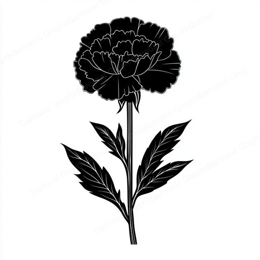 Carnation Vector Graphic preview